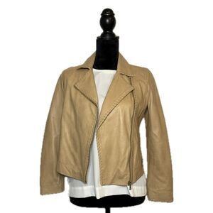 Massimo Dutti Leather Jacket